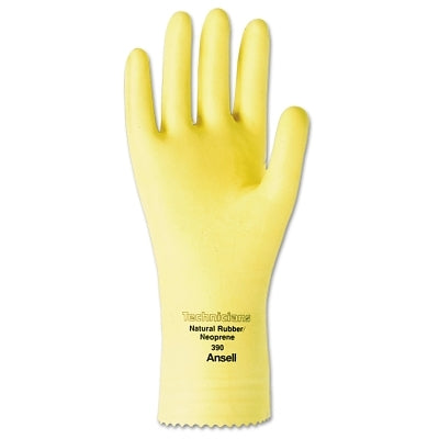 Ansell Technicians Gloves, 9, Natural Latex/Neoprene Blend, Natural (012-390-09)