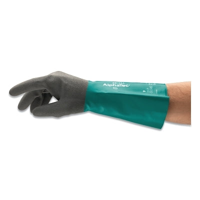 Ansell AlphaTec® Nitrile Gloves, Size 9, Gray, 16 mil (012-58-435-9)