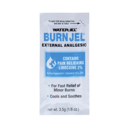 Water Jel® Burn Jel® Burn Relief Lidocaine Topical Gel 3.5 Gram Individual Packet (786977_BX)