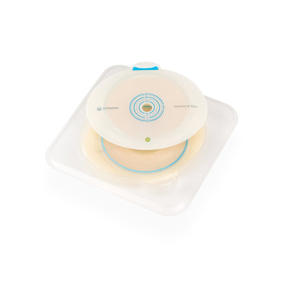 SenSura® Mio Flex Ostomy Barrier Trim to Fit, Extended Wear Elastic Adhesive 40 mm Flange Green Code System 3/8 to 1-5/16 Inch Opening (883912_BX)