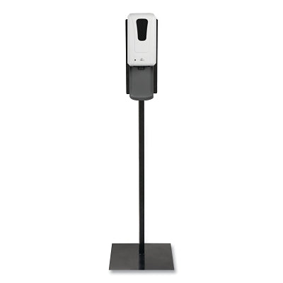 Zep Inc. Refillable Manual/Touchless Dispenser Stand, 40.5 oz Dispensers Sold Separately, Black (019-C33301)