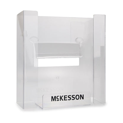 McKesson Glove Box Holder Horizontal or Vertical Mounted 3-Box Capacity Clear 3-1/8 X 10-1/4 X 15-1/4 Inch Plastic (519596_CS)