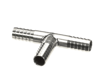 Lancer LAN01-0525/01 Tee, Barb, 3/8 inches, Stainless Steel (LAN01-0525/01)