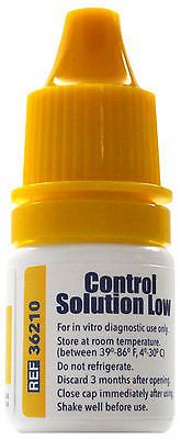 Unistrip™ Blood Glucose Control Solution 4 mL Low Level (1080458_EA)