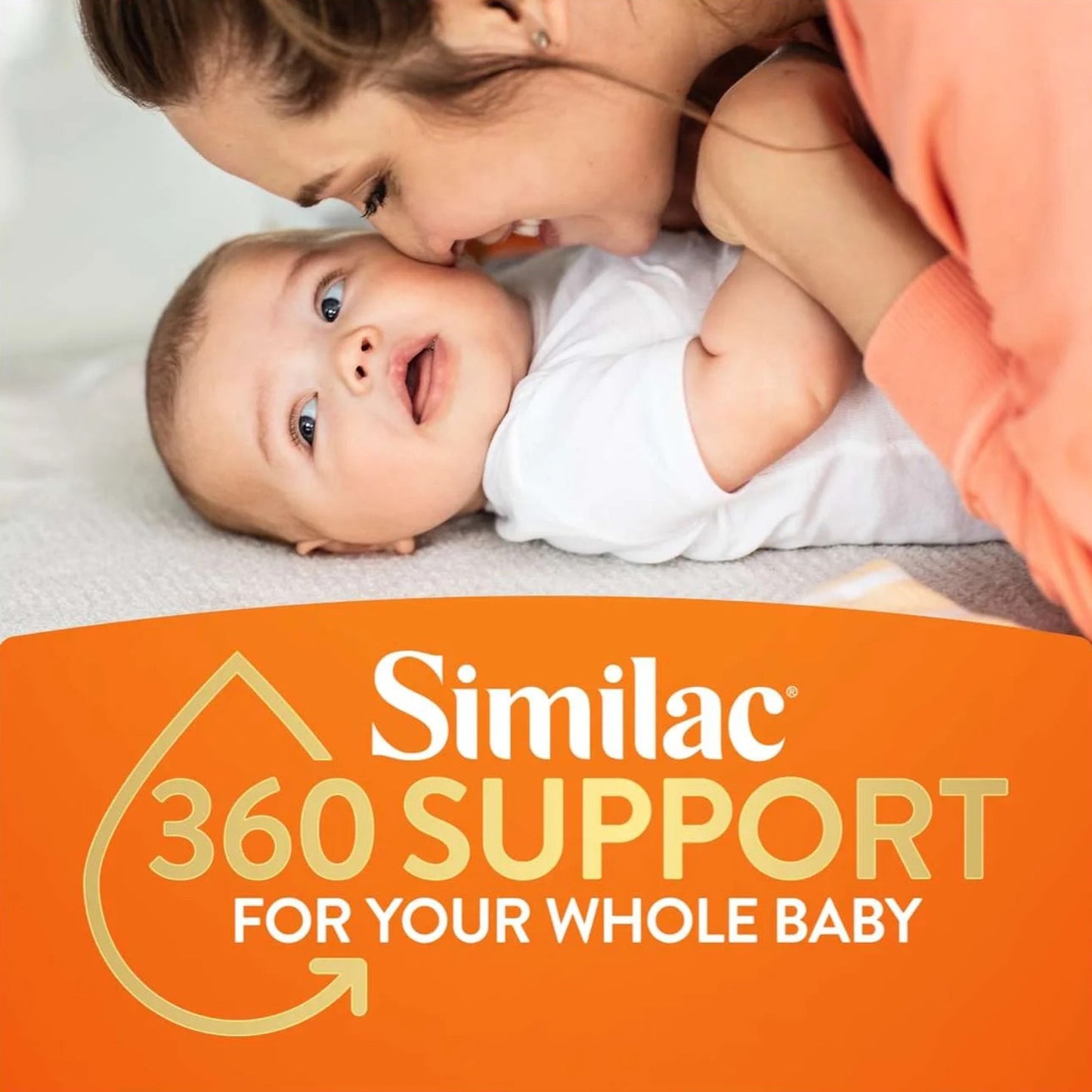 Similac® 360 Total Care® Sensitive Infant Formula Unflavored 32 oz. Bottle Liquid Iron (1249095_EA)