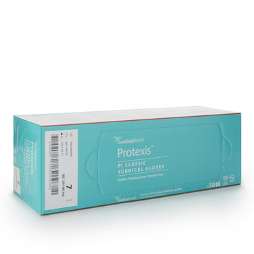 Protexis™ PI Classic Surgical Glove Size 7 Sterile Polyisoprene Standard Cuff Length Smooth Ivory Not Chemo Approved (807440_BX)
