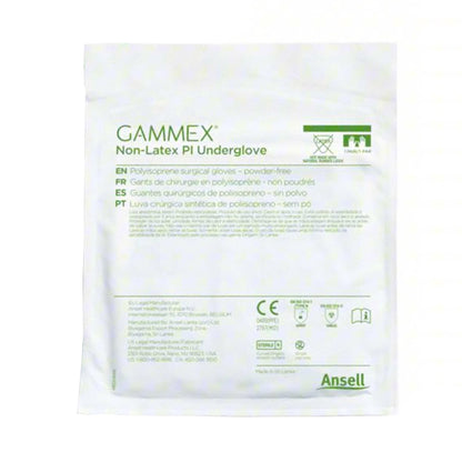 GAMMEX® Non-Latex PI Underglove Surgical Underglove Size 8 Sterile Polyisoprene Standard Cuff Length Micro-Textured Green Chemo Tested (693865_CS)