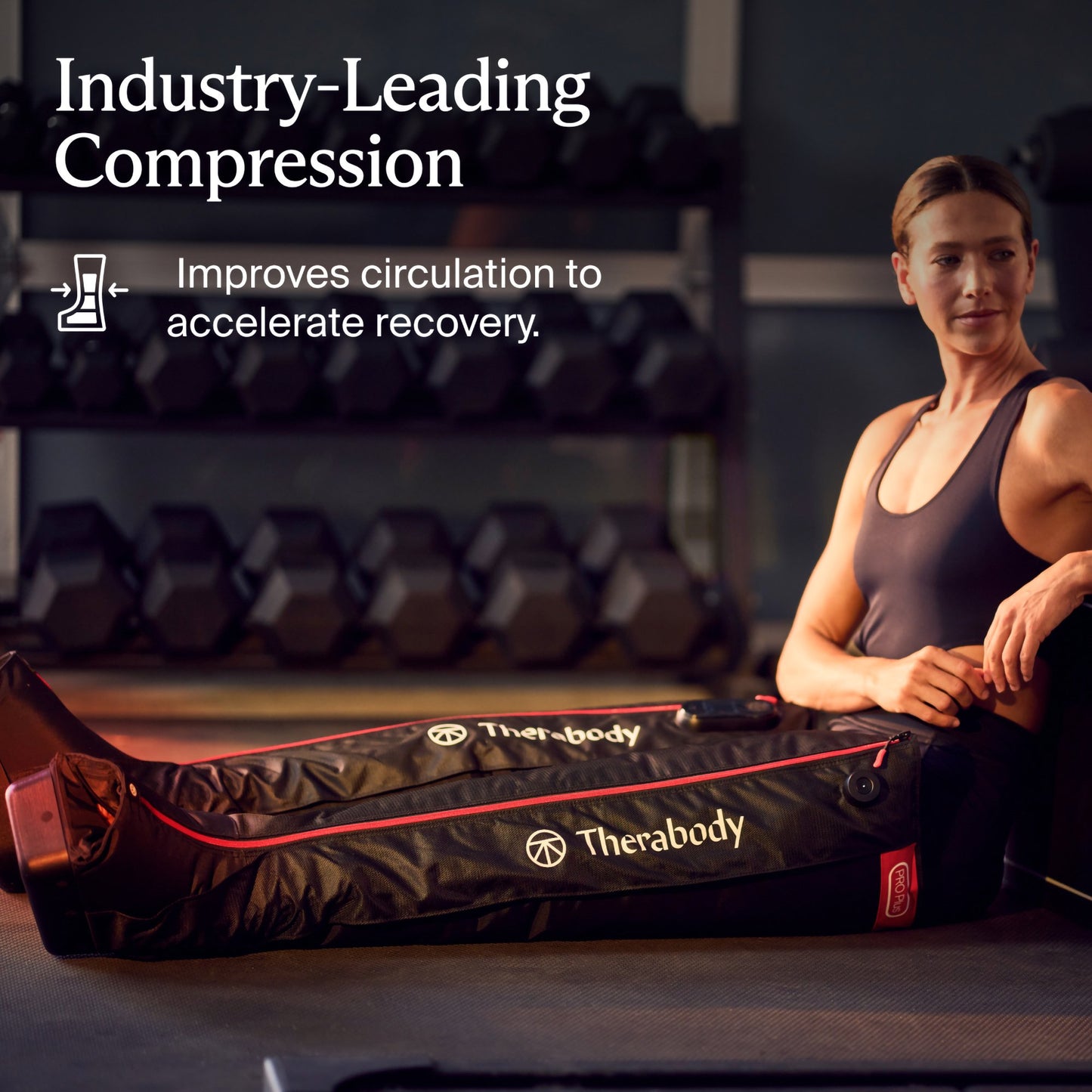 RecoveryAir PRO JetBoots Long Compression Massage Garment & Control Unit Outseam: 35-1/2 to 41 Inch / Thigh Circumference: Up to 31-29/32 Inch (1259153_PR)