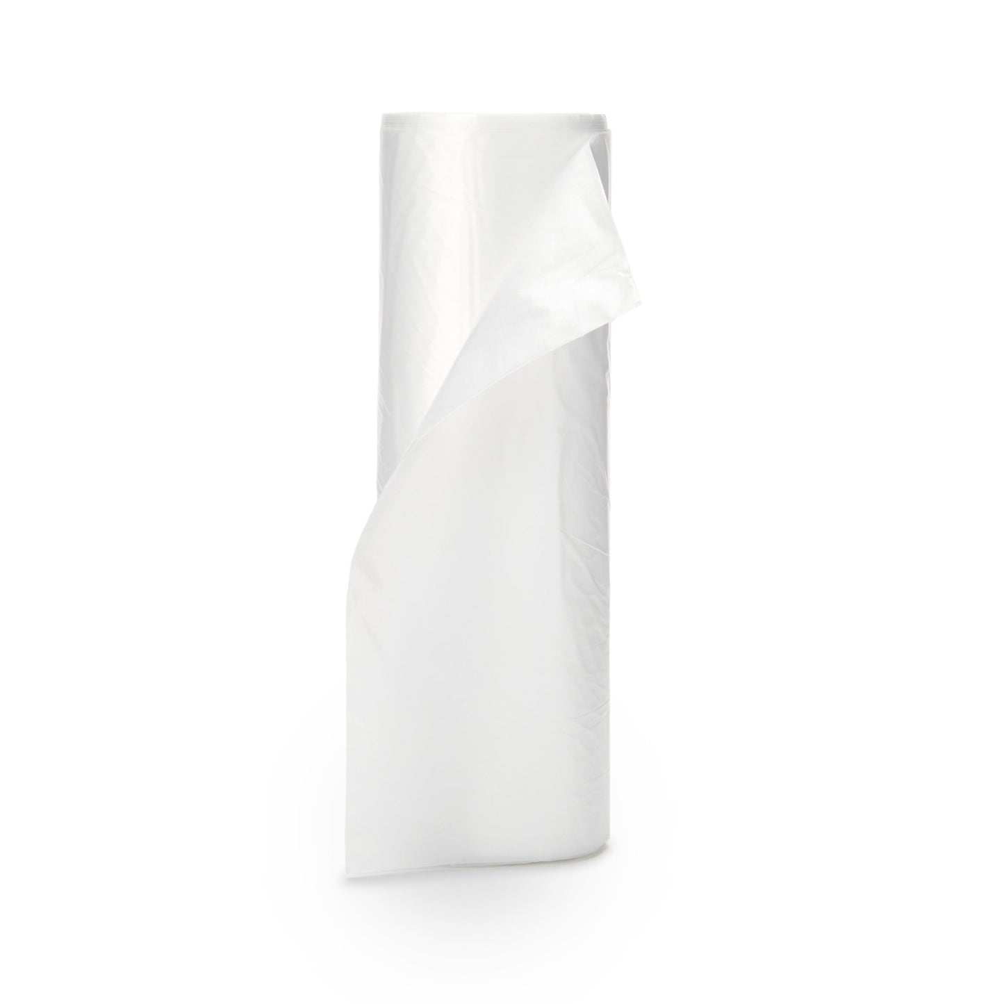 Colonial Bag Trash Bag 33 gal. Clear HDPE 16 Mic. 33 X 40 Inch X-Seal Bottom Coreless Roll (678165_CS)