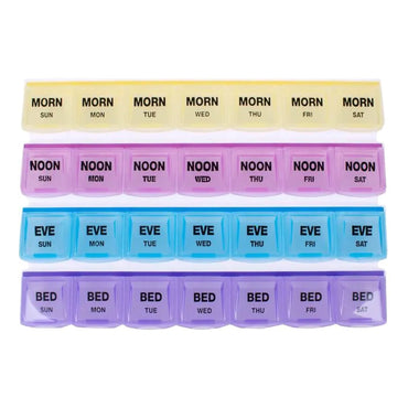 Mediplanner® Pill Organizer 7 Day 4 Dose (1049933_EA)
