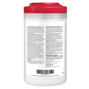 Sani-Cloth® Plus Premoistened Germicidal Manual Pull Wipe 65 Count Canister Alcohol Scent NonSterile (491077_CS)
