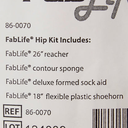 FabLife™ Standard ADL Hip / Knee Equipment Kit Reacher - 26 Inch Length / Shoehorn - 18 Inch Length (814424_EA)