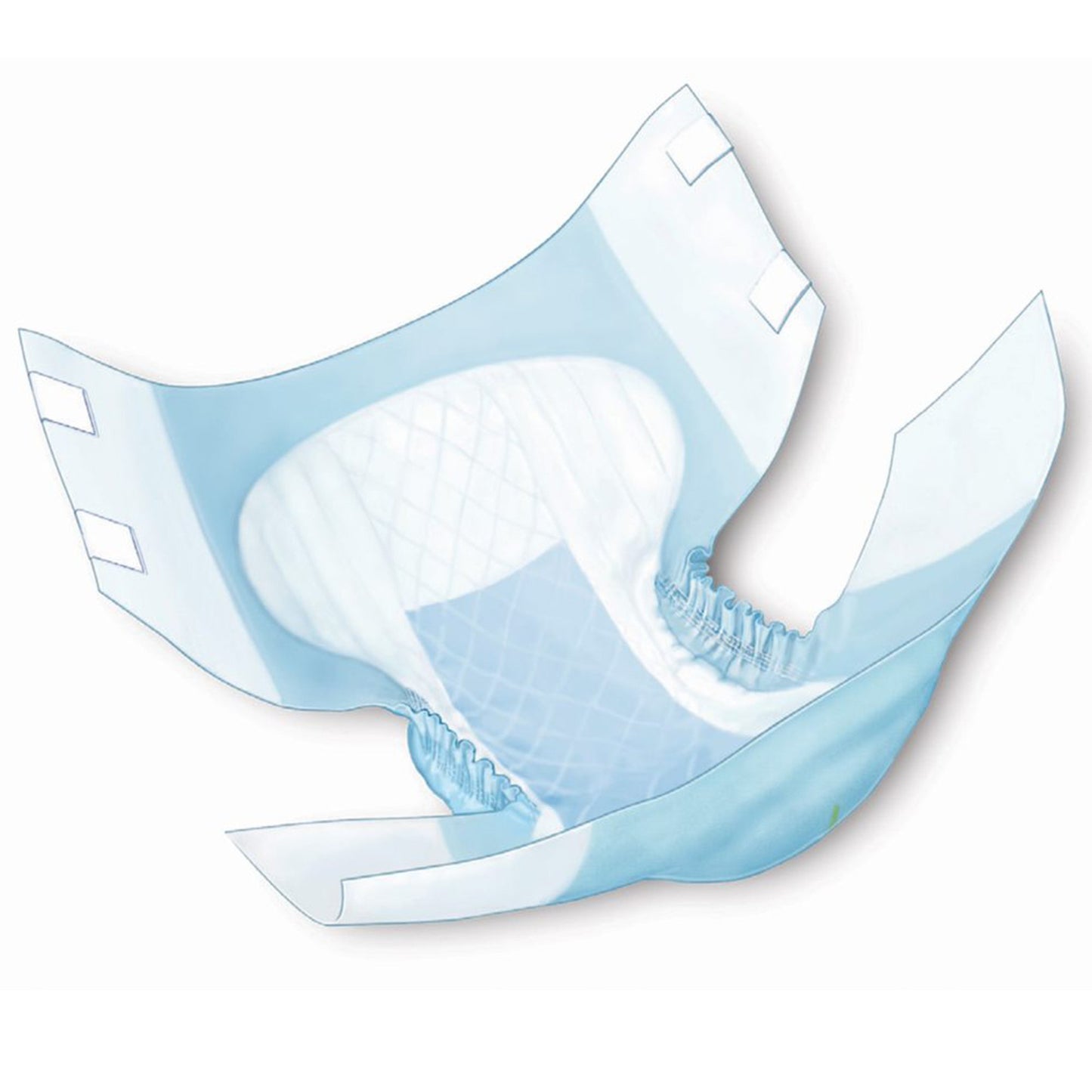 Wings™ Quilted Plus with BreatheEasy™ Technology Unisex Adult Incontinence Brief X-Large Disposable Heavy Absorbency (1176300_CS)