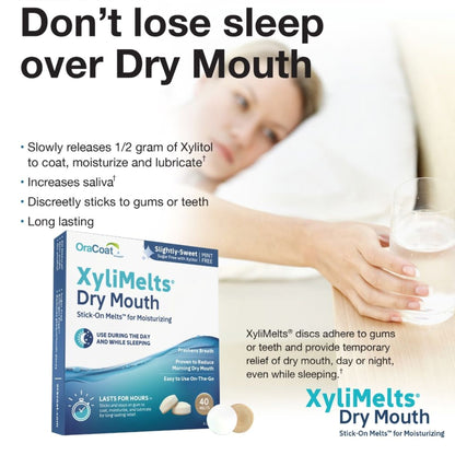 XyliMelts® Mouth Moisturizer 40 per Pack Melt (1231549_CT)