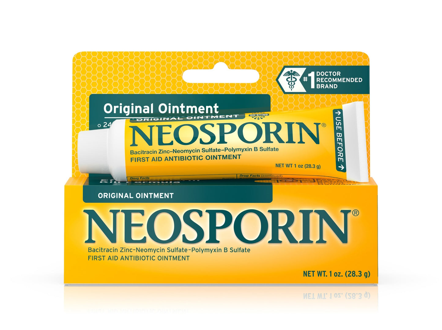 Neosporin® First Aid Antibiotic Bacitracin / Neomycin / Polymyxin B Ointment 1 oz. Tube (762698_EA)