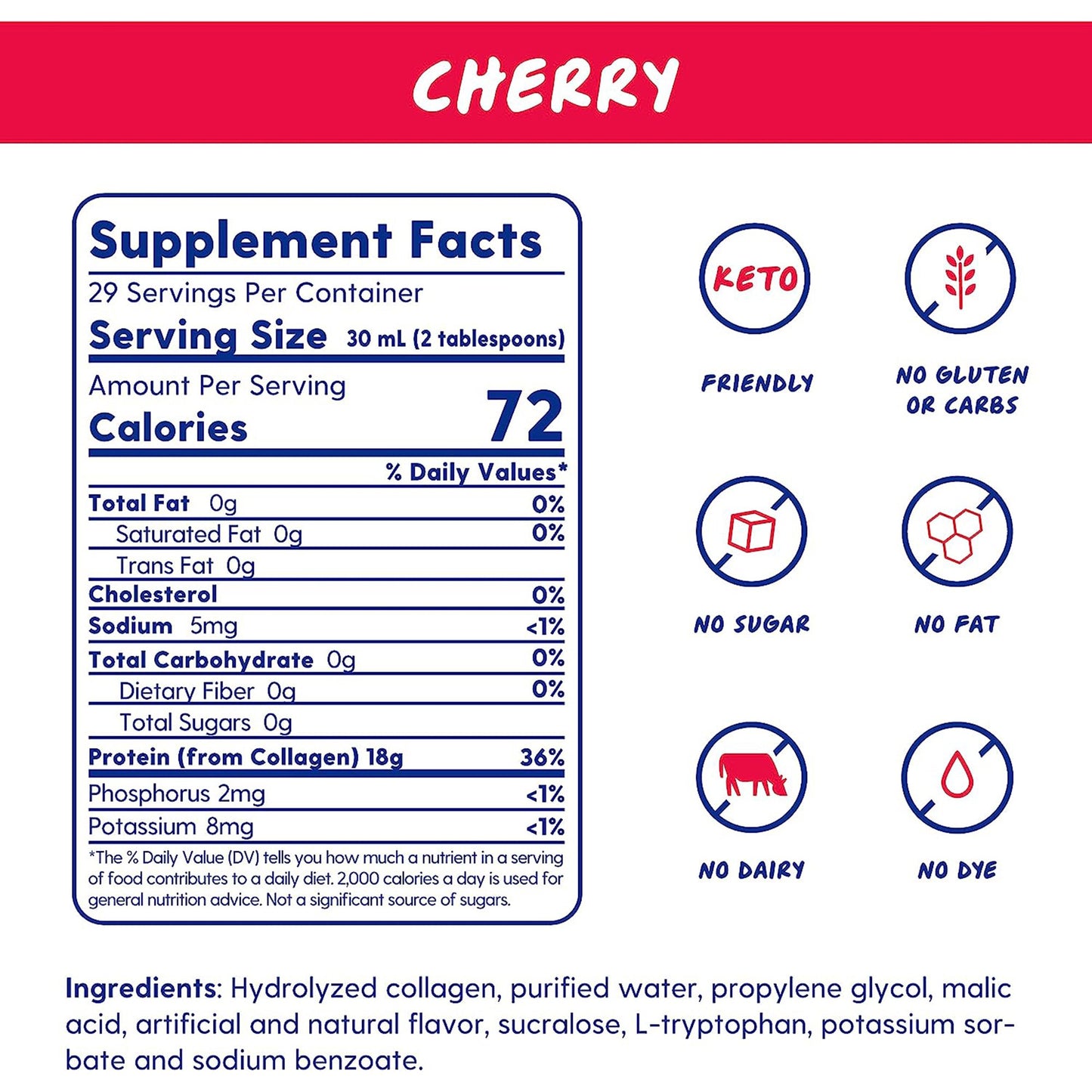 Proteinex® Oral Supplement Cherry Flavor Liquid 30 oz. Bottle (871522_EA)