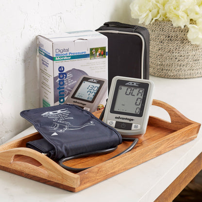 Advantage™ 6021N Series Home Automatic Digital Blood Pressure Monitor Wide Range Nylon Cuff 22 - 42 cm Desk Model (942858_EA)