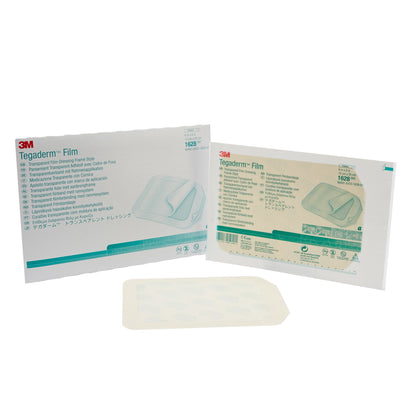 3M™ Tegaderm™ Transparent Film Dressing 6 X 8 Inch Frame Style Delivery Rectangle Sterile (121653_CS)