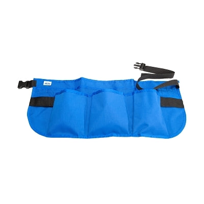 Alta 14-Pocket Waist Aprons, 24 in x 10 in, Nylon, Blue (039-66160BL)