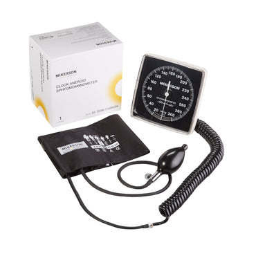 McKesson LUMEON™ Aneroid Sphygmomanometer Unit Adult Cuff Nylon Cuff 23 - 40 cm Wall Mount (803190_EA)