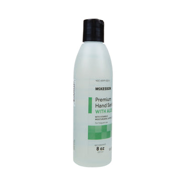McKesson Premium Hand Sanitizer with Aloe 8 oz. Ethyl Alcohol Gel Bottle (1162514_CS)