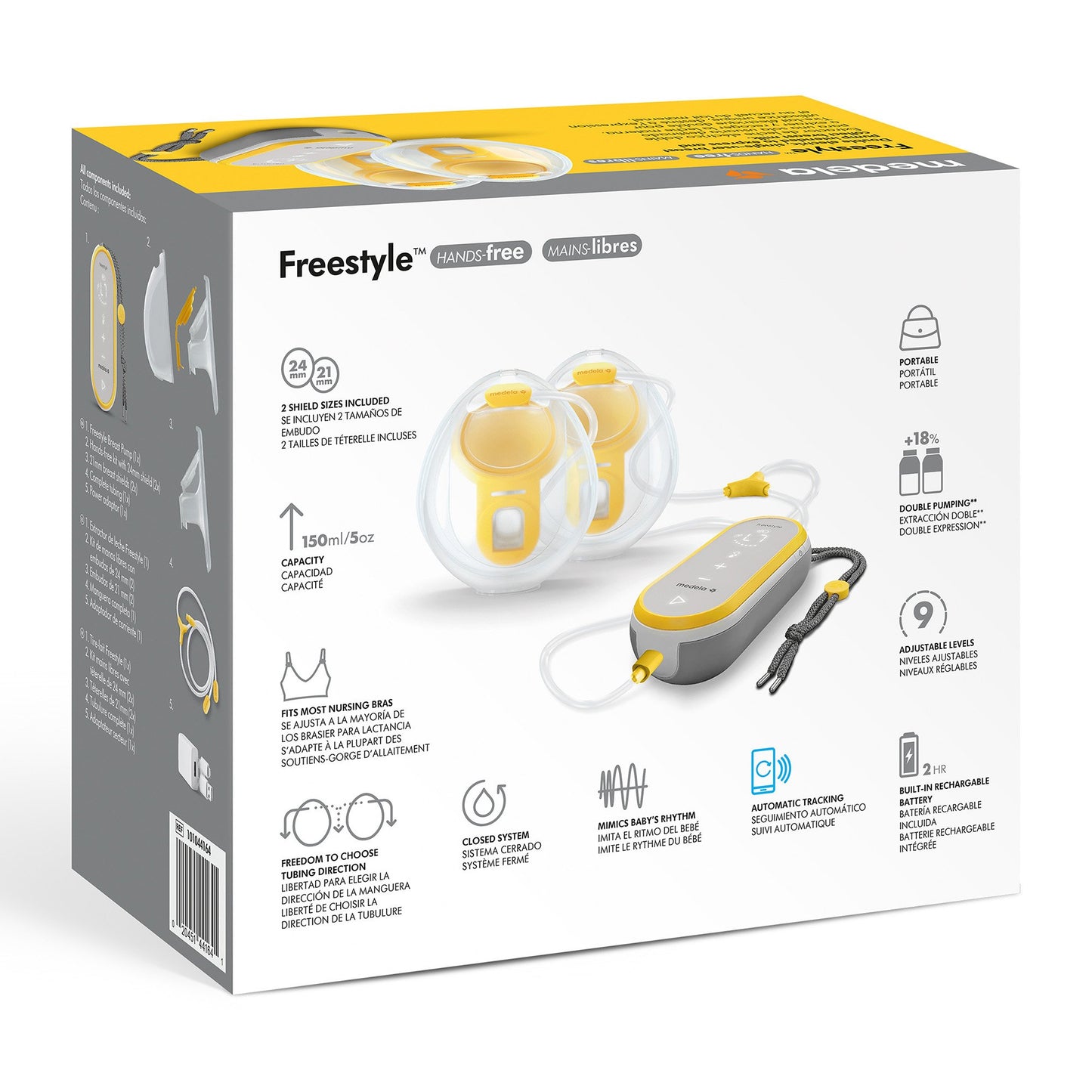 Freestyle™ Hands Free Double Electric Breast Pump Freestyle™ (1225064_EA)