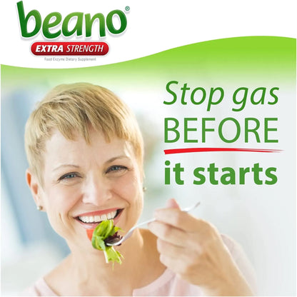 Beano® Gas Relief 400 GALU Strength Tablet 100 per Bottle (848165_BT)