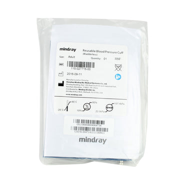 Mindray™ Reusable Blood Pressure Cuff 24 to 35 cm Arm Nylon Cuff Adult Cuff (682576_EA)