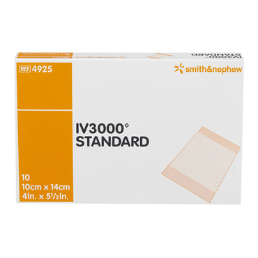 IV3000™ Catheter Securement Dressing Film 4 X 5 Inch Sterile (193313_BX)