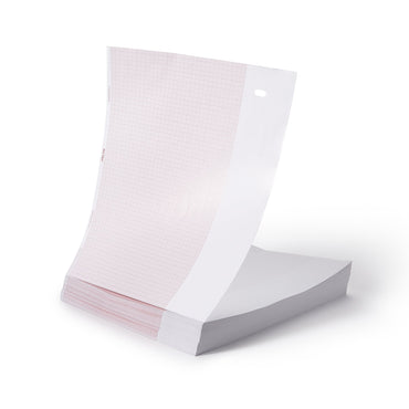 GE Recording Chart Paper Z-Fold Red Grid (285546_EA)