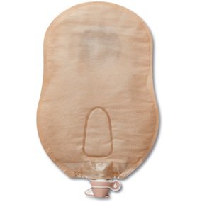 Premier™ Urostomy Pouch One-Piece System 9 Inch Length Convex, Pre-Cut 1-3/8 Inch Stoma Drainable (1048297_BX)