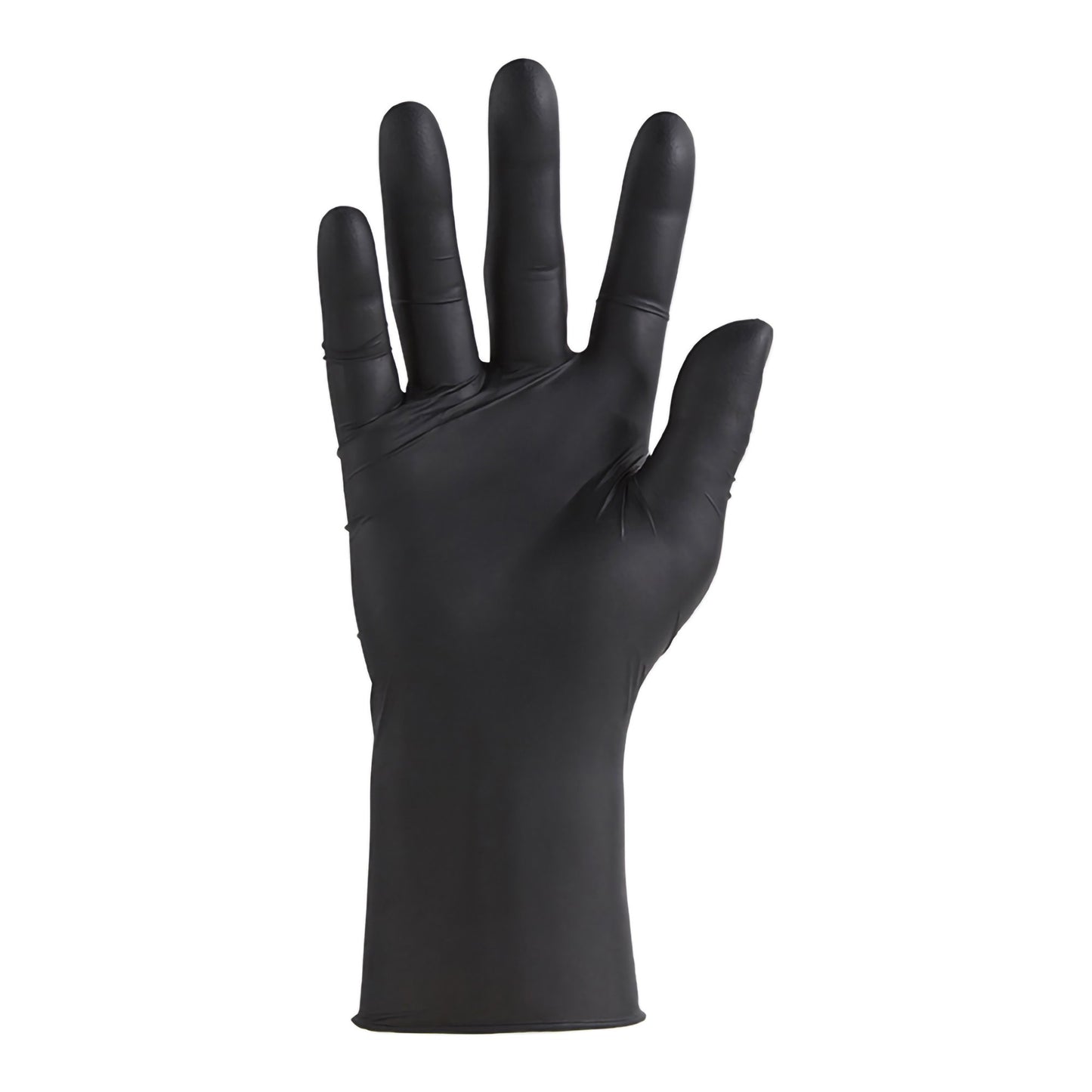 CareStock™ Exam Glove Small NonSterile Nitrile Standard Cuff Length Fully Textured Black Not Rated (1230892_BX)