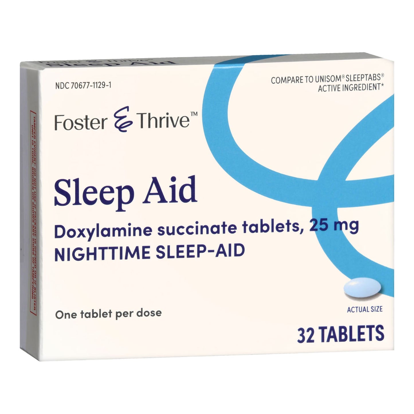 Foster & Thrive™ Sleep Aid 32 per Box Tablet 25 mg Strength (1238971_BX)