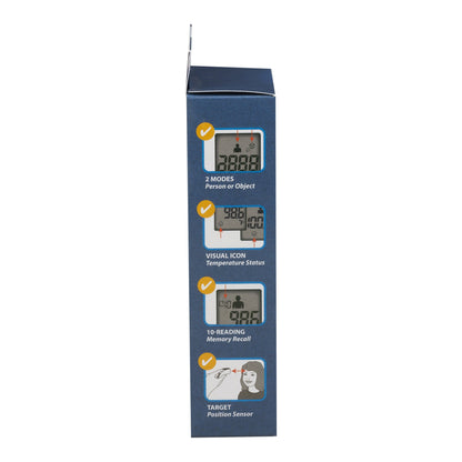 Veridian Non-Contact Skin Surface Thermometer Infrared Skin Probe Handheld (1226087_EA)
