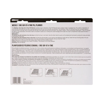 One-Day-At-A-Time® Pill Organizer Medium 7 Day 4 Dose (827103_EA)
