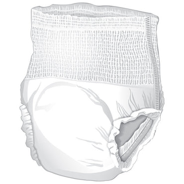 McKesson Ultra Unisex Adult Absorbent Underwear Pull On with Tear Away Seams X-Large Disposable Heavy Absorbency (724918_BG)