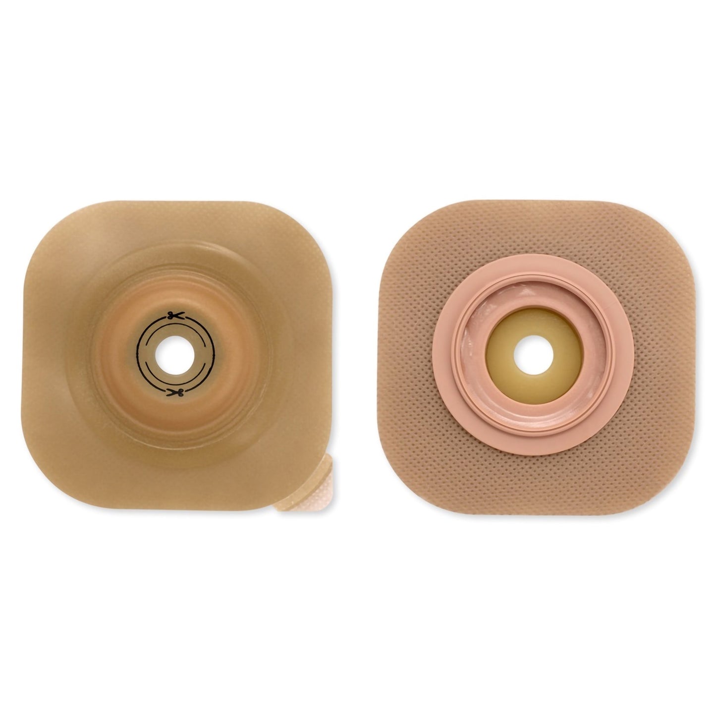 CeraPlus™ New Image™ Ostomy Barrier Trim to Fit, Extended Wear Adhesive without Tape 57 mm Flange Up to 1-1/2 Inch Opening (1009473_BX)