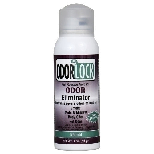 Hospeco® OdorLock® Full Release Aerosol Odor Eliminator, Fragrance Free, 12x3 oz. (HOS05430)