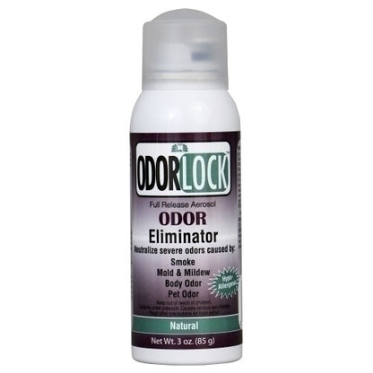 Hospeco® OdorLock® Full Release Aerosol Odor Eliminator, Fragrance Free, 12x3 oz. (HOS05430)