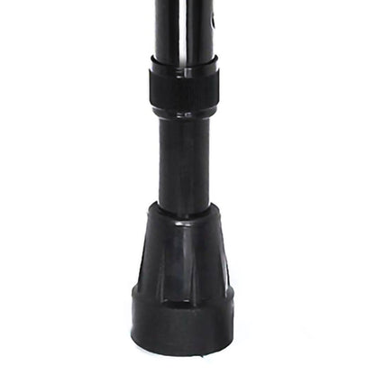 McKesson Offset Cane Steel 29-3/4 to 37-3/4 Inch Height Black (1065217_CS)