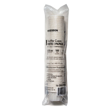 McKesson Souffle Cup 3.5 oz. White Paper Disposable (1251882_SL)
