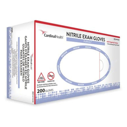 FLEXAL™ Nitrile Exam Glove Small NonSterile Nitrile Standard Cuff Length Textured Fingertips Blue Chemo Tested (780470_BX)