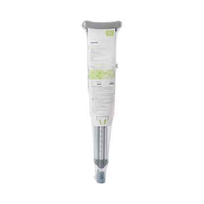 McKesson Underarm Crutches Pediatric 4 Foot to 4 Foot 6 Inch User Height Aluminum Frame 175 lbs. Weight Capacity (1076178_PR)