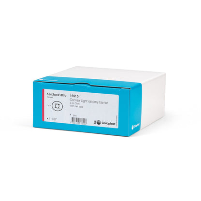 SenSura® Mio Click Ostomy Barrier Precut, Standard Wear Elastic Adhesive 50 mm Flange Red Code System 1-1/8 Inch Opening (1006231_BX)