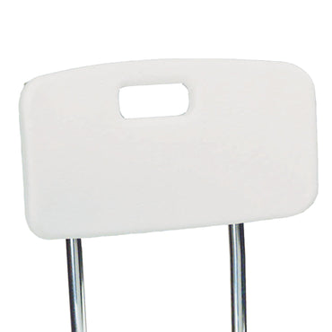 McKesson Bath Bench Without Arms Aluminum Frame With Backrest 20 Inch Seat Width 500 lbs. Weight Capacity (1205414_CS)