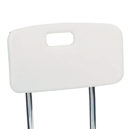 McKesson Bath Bench Without Arms Aluminum Frame With Backrest 20 Inch Seat Width 500 lbs. Weight Capacity (1205414_CS)
