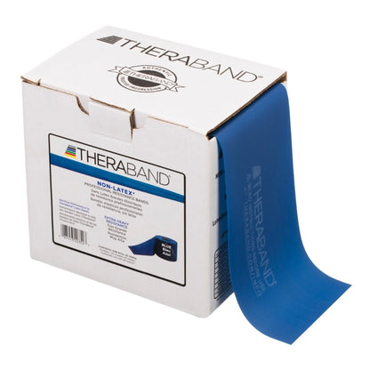 TheraBand® Exercise Resistance Band Blue 6 Inch X 25 Yard X-Heavy Resistance (480033_EA)