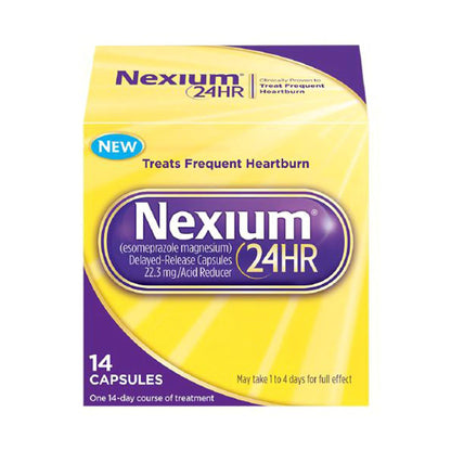Nexium 24 HR Antacid 20 mg Strength Capsule 14 per Box (901988_BT)