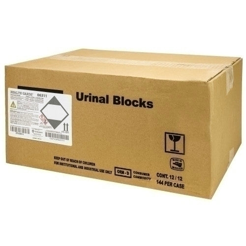 Hospeco® Health Gards® ParaToss Block in Shipper, Pink, Cherry, 2.5 oz, Case of 144 (HOS06311)