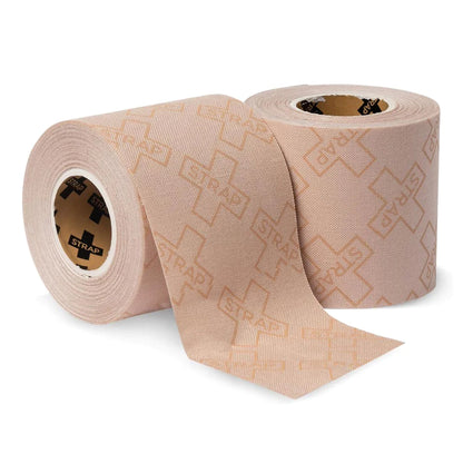Strap Athletic Tape Natural 1.97 Inch X 5-1/2 Yard Bamboo Fiber NonSterile (1219456_TU)